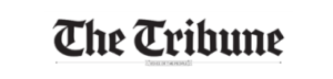 The Tribune newspaper logo header.