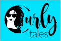 Curly Tales digital media platform logo design.